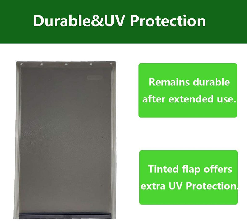 AMZOO Dog/pet Door Replacement Flap Compatible with PetSafe Measures 16 7/8” x 10 1/8” PAC11-11039 - PawsPlanet Australia