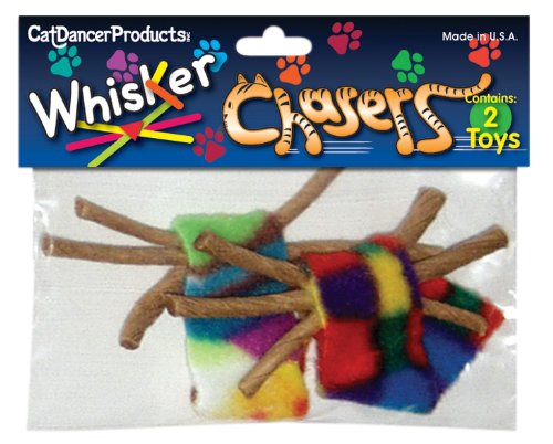 [Australia] - Cat Dancer 803 Whisker Chasers Interactive Cat Toy, 2-Pack 