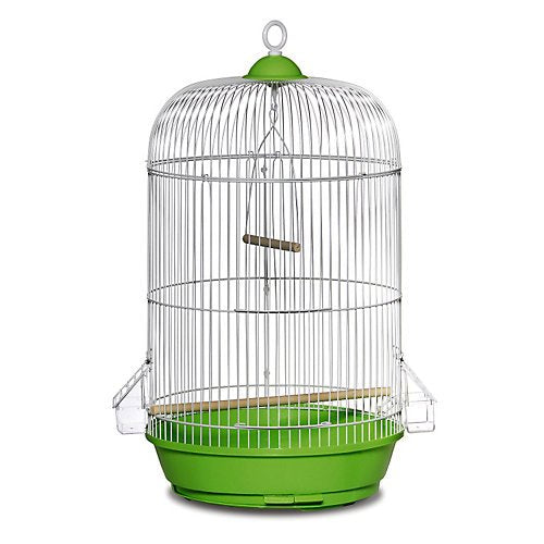 Prevue Hendryx SP31999G Classic Round Bird Cage, Green,1/2" - PawsPlanet Australia