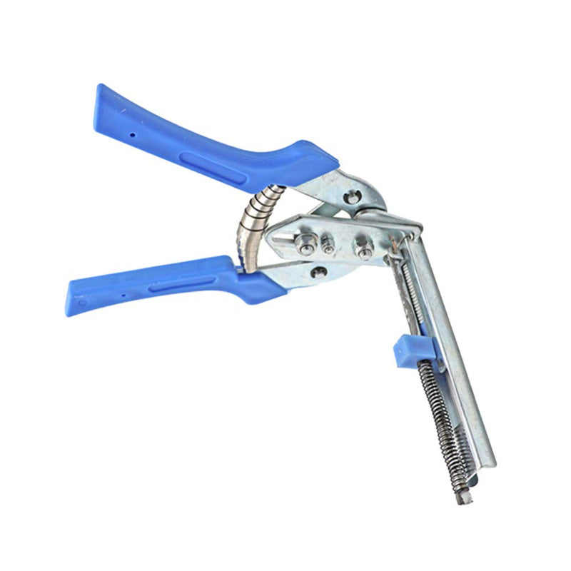 Balacoo Hog Ring Pliers Tools Type M Nail Poultry Cage Fasten Plier Wire Cage Clamp for Bird Chicken Mesh Cage Wire Fencing (Blue) - PawsPlanet Australia