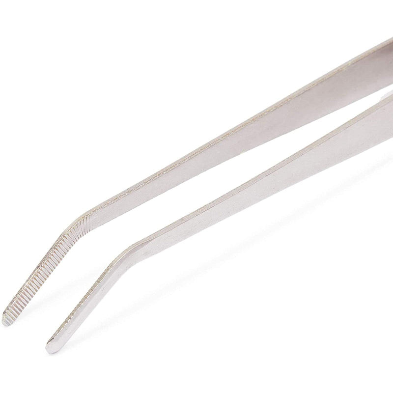 Okuna Outpost Reptile Feeding Tongs, Curved, Straight Forceps for Snakes, Lizards (4 Pieces) - PawsPlanet Australia