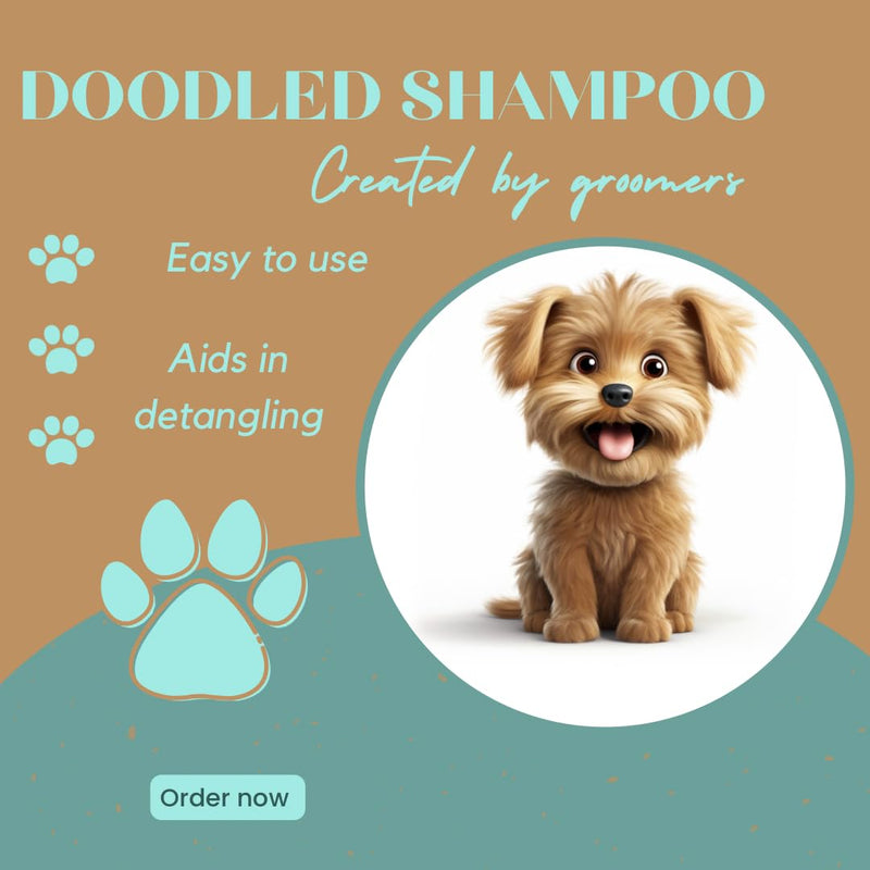 Doodled 5-in1 Dog Shampoo Lavender Vanilla - PawsPlanet Australia