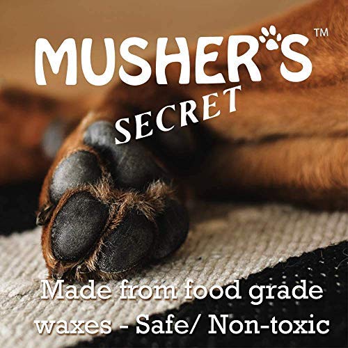 [Australia] - Musher's Secret Dog Paw Wax (2.1 Oz): All Season Pet Paw Protection Against Heat, Sand, Snow. with Beeswax, Great for Dogs, Cats, Horses, and Chickens 