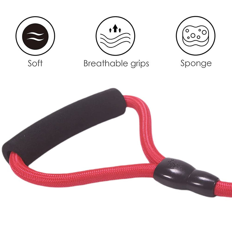 Dog leashes, 3-in-1 dog leash, with adjustable removable clutch, dog chain leash, anti-pull pet dog lead leash chain for one, two, three dogs, pet walking, hiking - PawsPlanet Australia