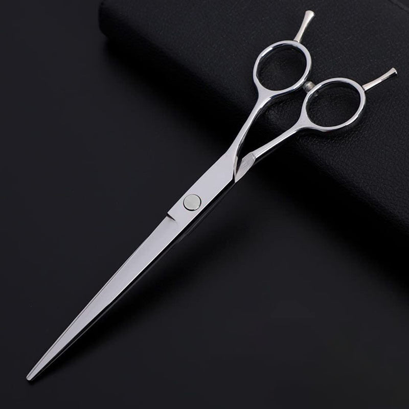 Pet Grooming Scissors Kit,Dog Cats Grooming Scissors Set with 7.5" Thinning Shears,8.1" Straight Shears,8.1" Curved Down Shears Great for Groomers,Home Grooming and Groomer Beginners - PawsPlanet Australia