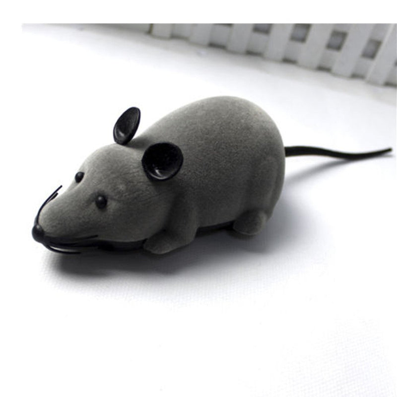 [Australia] - Giveme5 Wireless Remote Control Mock Fake Rat Mouse Mice RC Toy Prank Joke Scary Trick Bugs for Party and For Cat Puppy Funny Toy Gray 