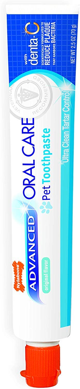 Nylabone Advanced Oral Care 2.5 oz Tartar Control Dog Toothpaste - PawsPlanet Australia