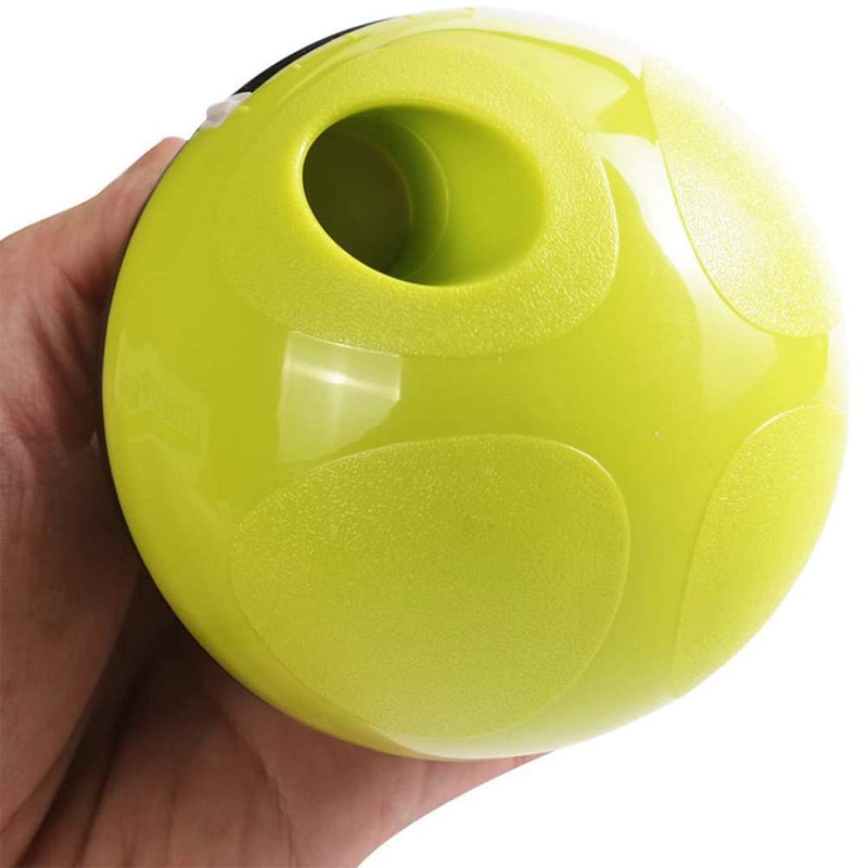 Treat Dispenser Dog Toy,Dog Treat Ball,Food Dispenser-IQ Treat Ball Interactive Feeder Dispensing Dog Toy for Dogs & Cats Funny Puzzle Food Ball - PawsPlanet Australia