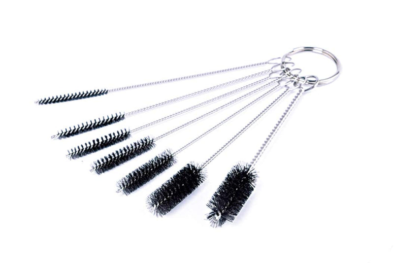 Carefree Fish Carbon Fiber Aquarium Cleaning Tools 7 in 1 Fish Tank Cleaner Kit Long Scrubber Brushes Set Glass Sponge Pipe Brush Fish Net Gravel Rake Algae Scraper Suit with Extendable Handle 10 in 1 - PawsPlanet Australia