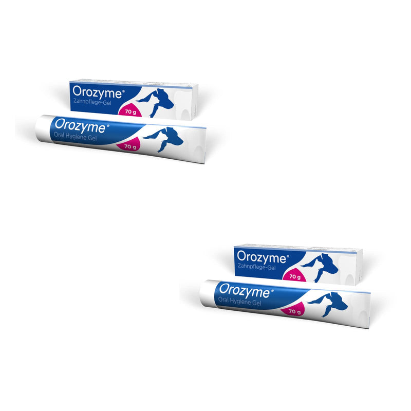 ecuphar Orozyme dental care gel - double pack - 2 x 70 g - PawsPlanet Australia