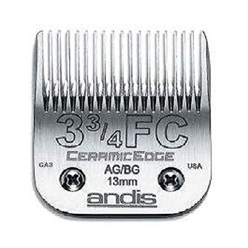 Andis Stainless Steel Pro Quality Grooming Ceramic Edge Clipper Blades Choose Size ! # 7FC Finish Blade = 3.2mm - PawsPlanet Australia