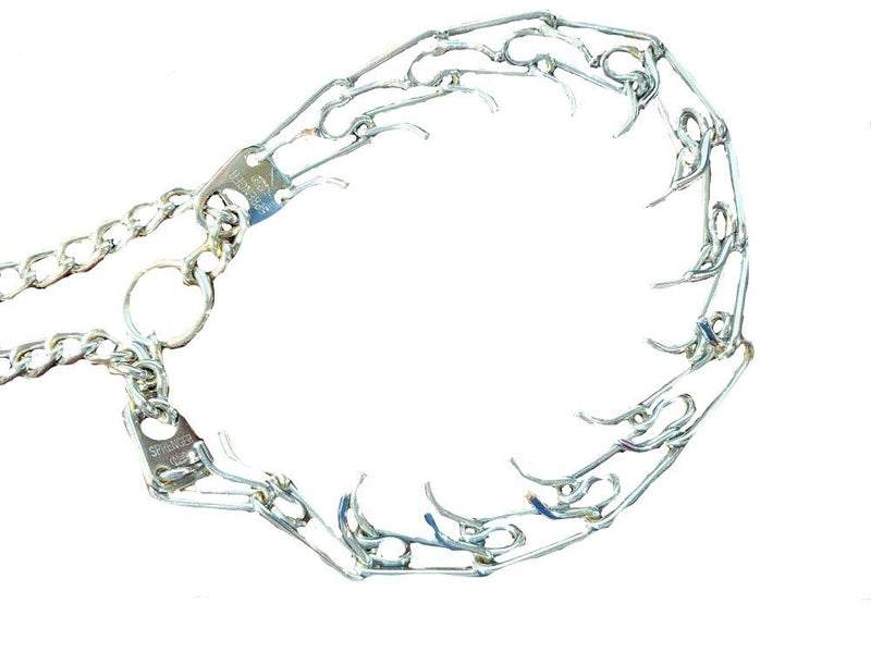 Herm Sprenger Heavyweight Prong Collar 25" long For Necks of Up To 22", Chrome Plated Steel - PawsPlanet Australia