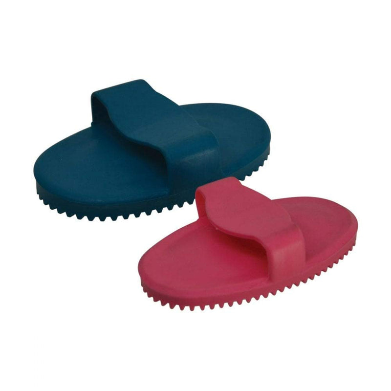 Lincoln Large Rubber Curry Comb (Pink) - PawsPlanet Australia