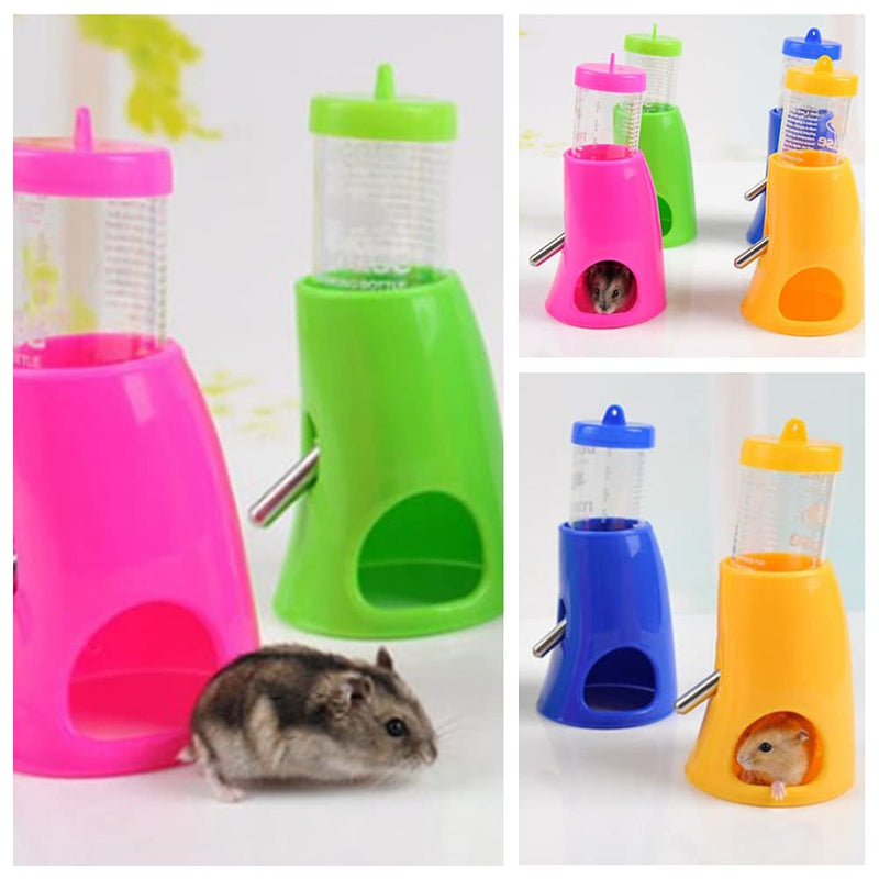 NA Pet Hideaway And Water Bottle Set Hamster Water Bottle Drinker Feeder Is Suitable For Hamsters, Guinea Pigs, Gerbils, Rabbits, Hedgehogs And Other Small Animals - PawsPlanet Australia
