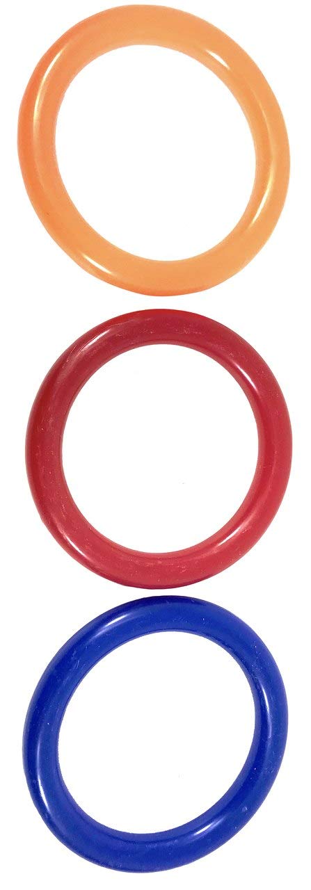 [Australia] - Bonka Bird Toys Pk3 3110 Big Plastic Rings Parrot Talon Foot Toy 