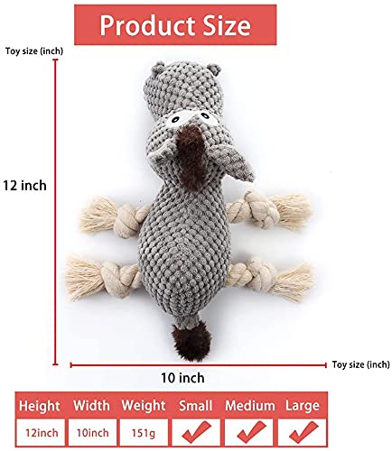 Sedioso Dog Toy, Tug of War Plush Dog Toy, Cute Squeaky Dog Toy with Crinkle Paper, Stuffed Dog Chew Toy for Large Breeds Puppies, Small, Medium, Large Dogs Donkey - PawsPlanet Australia