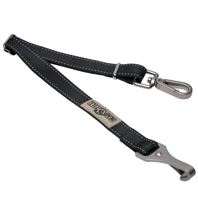 [Australia] - Head Tilt Seat Belt Leash, Black, 15 to 24 inches 