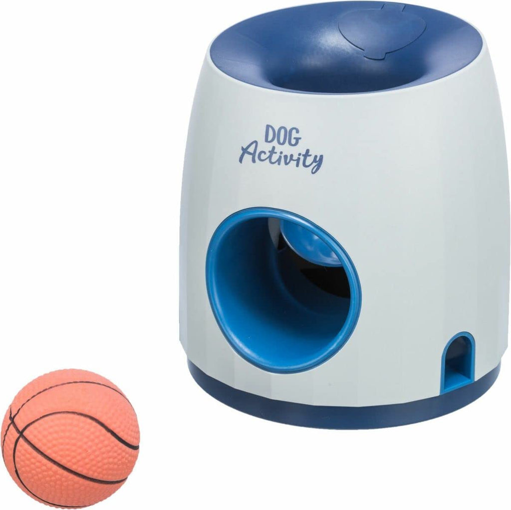 TRIXIE dog toy intelligence dog activity strategy game “Ball & Treat” – sophisticated intelligence toy for dogs to keep them busy 17x18cm, animal welfare compliant - 32009 Ball & Treat - PawsPlanet Australia