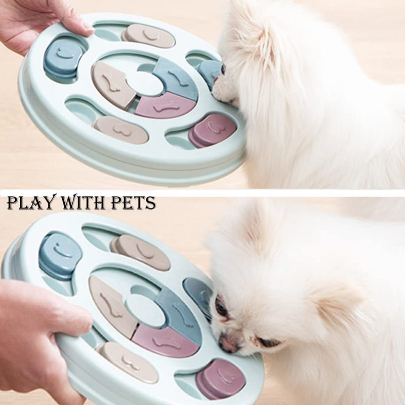 Dog Toys Interactive Puzzle for Smart Dogs IQ Training Funny Feeding Dog Enrichment Toys for Small Medium Large Dogs - PawsPlanet Australia