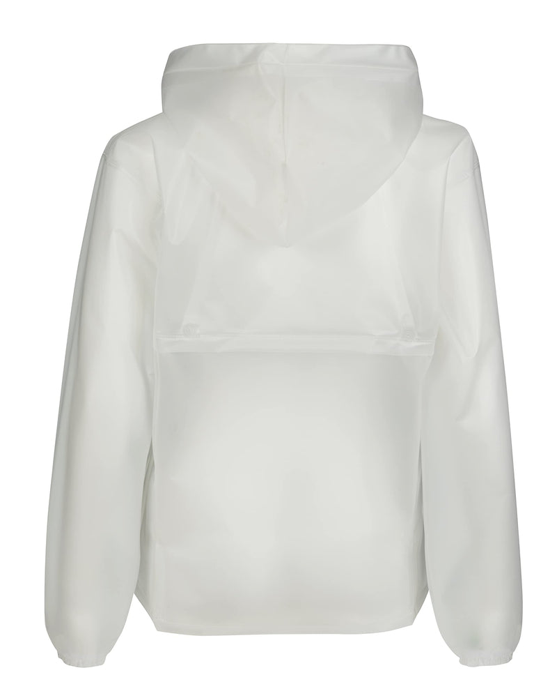 LeMieux Women's Go Aqua Waterproof Over Jacket in White - Soft TPU - Flexible & Breathable XS - PawsPlanet Australia