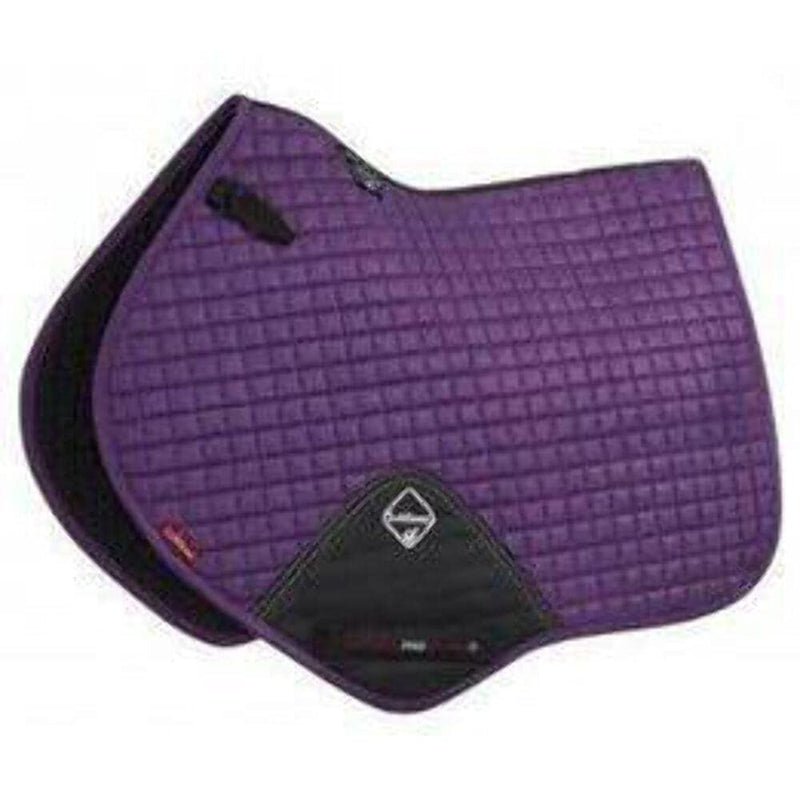 LeMieux Unisex's ProSport Suede Close Contact Saddle Pad, Plum, Small/Medium - PawsPlanet Australia