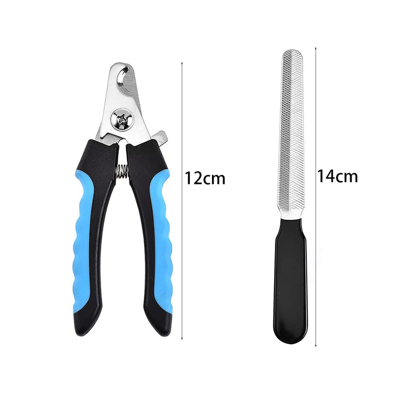 Pet Nail Clippers Professional Nail Clippers with Nail File Portable Professional Claw Scissors Dog Claw Clippers for Small Cats Rabbits and Guinea Pigs - PawsPlanet Australia