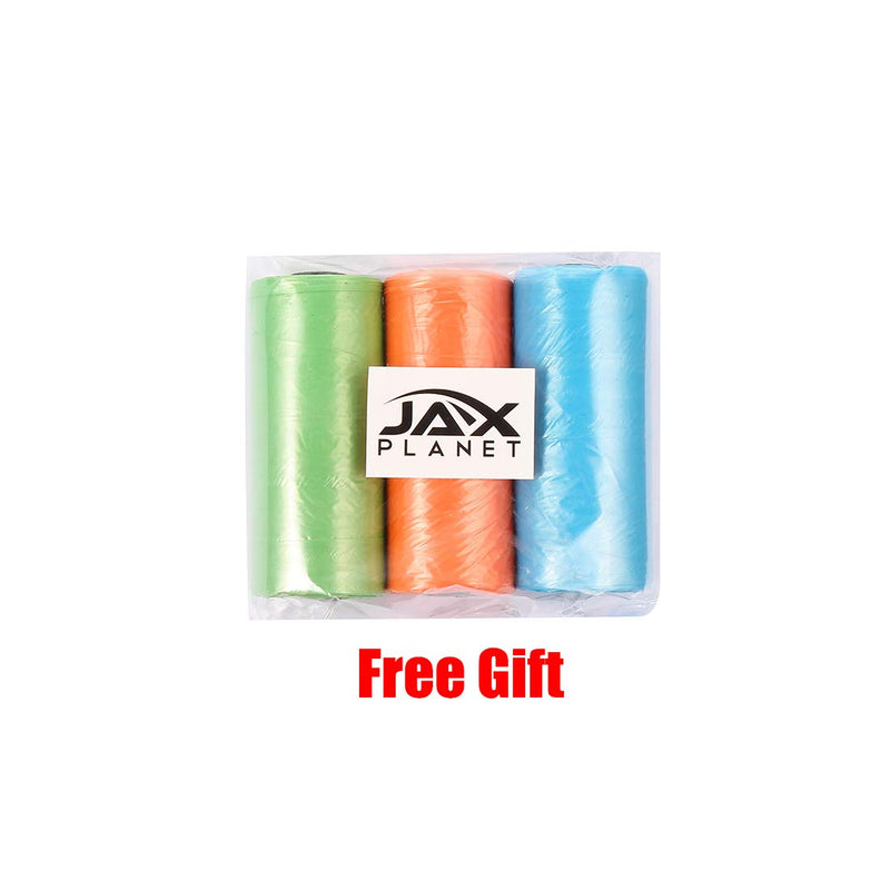 [Australia] - JAX PLANET Dog Training Bag Clicker Set - Dog Training Clicker & Treat Holder for Dog Training (1. Dog Treat Pouch or 2. Dog Bite Tug SnackBag)+FreeGift Small/FreeSize SnackBagTug/Clicker-NeonGreen&Black+FreeGift 