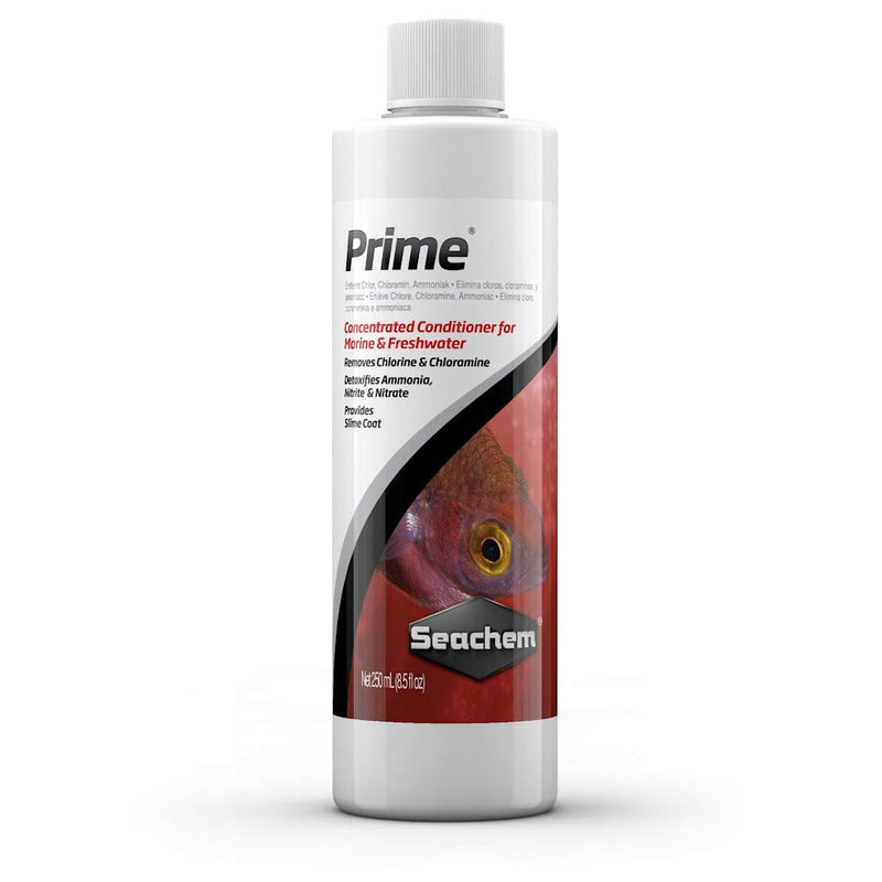 Seachem Stability Tank Stabilization System, 250 ml & Prime Water Conditioner, 250 ml - PawsPlanet Australia