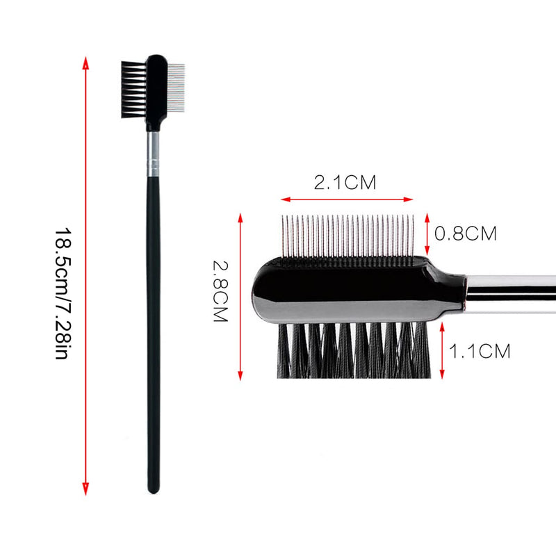 LIUJZZJ 2 pieces tear stain removal comb, dog eye care comb, double-sided dog eye comb, multi-purpose tool for small cats, dogs, removing crust and mucus - PawsPlanet Australia