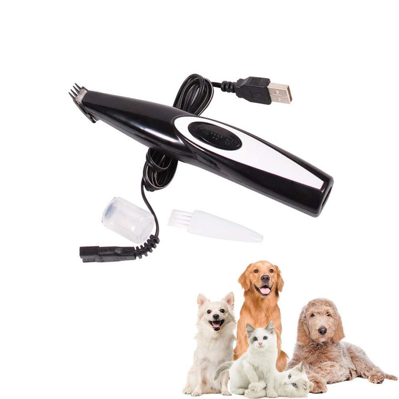 panthem Dog Grooming Clippers, Rechargeable Cordless Cat and Dog Paw Partial Clippers, Low Noise Electric Pet Trimmer for Hair Around Face, Eyes, Ears, Paw, Rum - PawsPlanet Australia