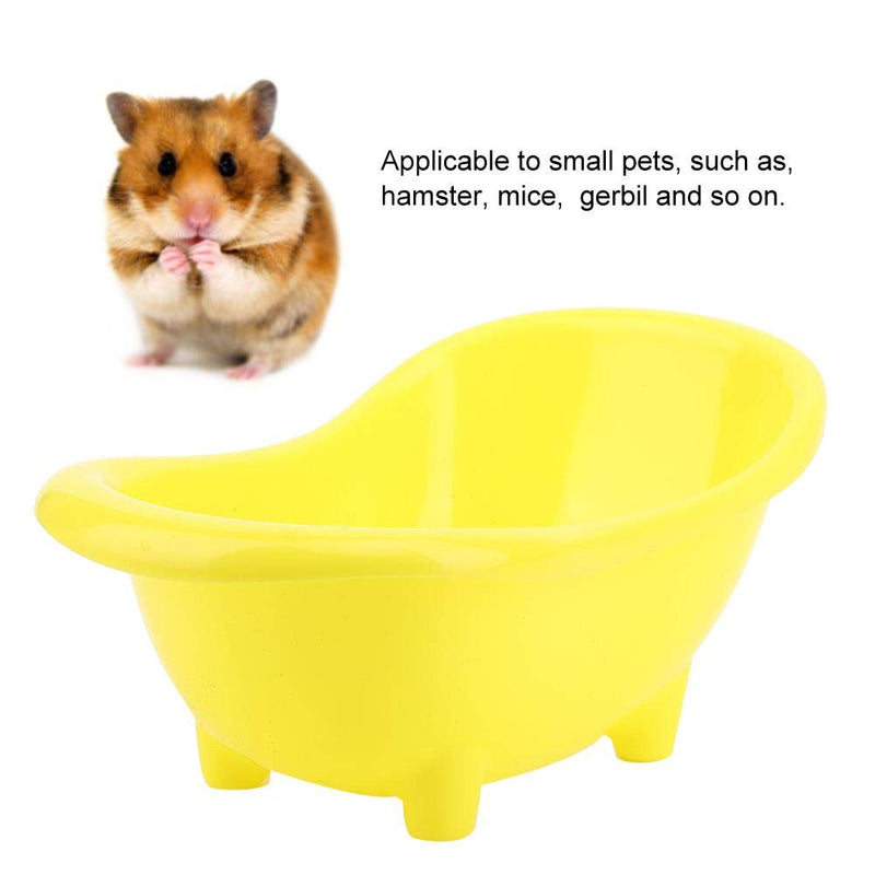 Zerodis Hamster Bath Tub Mice Toilet Shower Room Lovely Hamster Bath Basin Small Animals Pets Cleaning House Gift for Hamster - PawsPlanet Australia