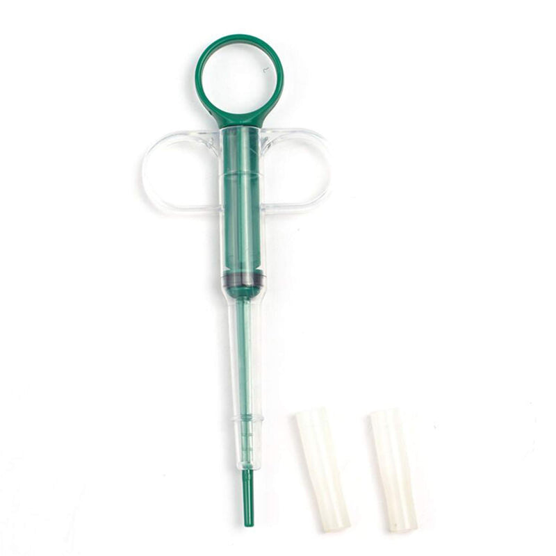 LIYU Dogs and Cats Medicine Feeder (2 Pack) Pet is Given Medicines Medical Feeding Tool Silicone Syringes Super Durable and Reusable Extremely Convenient - Green - PawsPlanet Australia