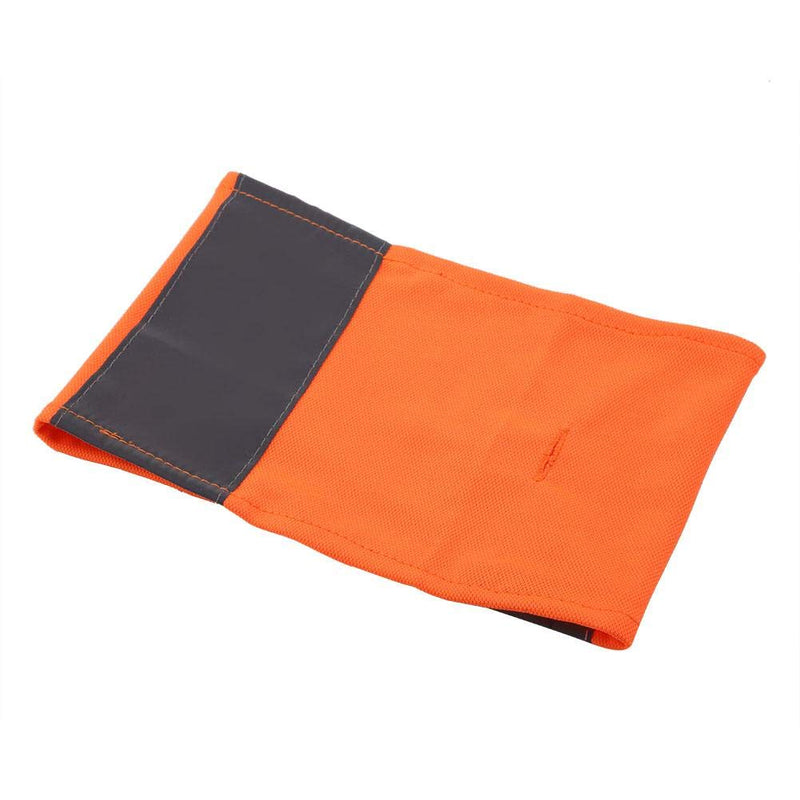Reflecting Pet Scarf Fluorescence Dog Cat Collars Bandana High Visibility for Outdoor Activity Day and Night(Orange L) Orange L - PawsPlanet Australia