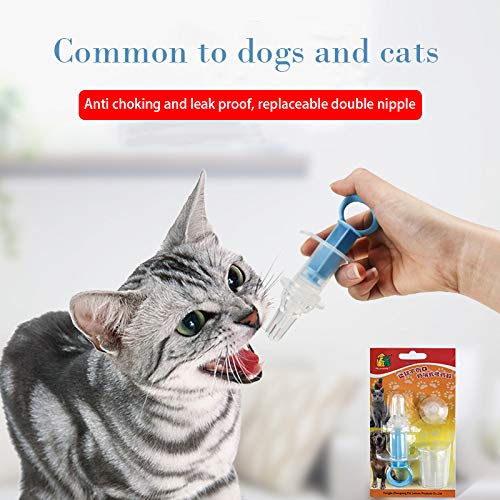 Pet Medicine Feeding Syringe Soft Tip Plastic Syringe for Pet Feeding Oral Syringe and Medicine Dropper Pet Liquid Feeding Kit for Cats Dogs Small Animals - PawsPlanet Australia