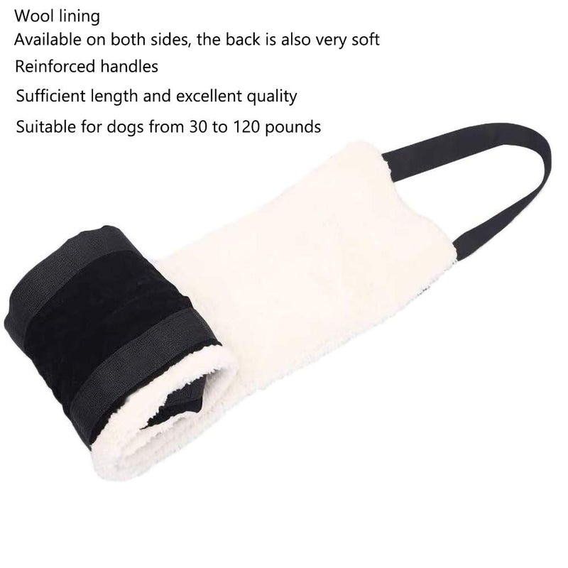 [Australia] - HNYG 7" x 51" Dog Lift Harness Sling for Rear Legs Helps Elderly Dogs with Reduced Mobility, Soft Lining Dog Sling, K9 Support Dog Harness for Arthritis ACL Rehabilitation Rehab, Fits Dogs 30-120 lbs 