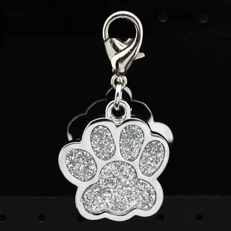 Supvox 15pcs Alloy Pendant Charm Dog Paw Prints Charm Pendant Paw Beads for DIY Necklace Bracelet (Random Color) - PawsPlanet Australia