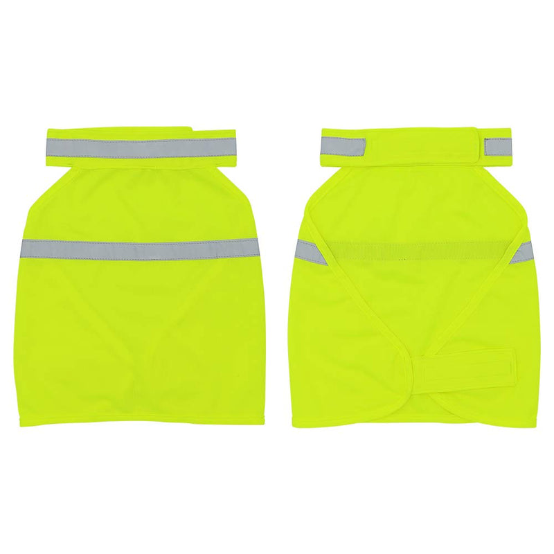 Dog Reflective Vest High Visibility Adjustable Strap Safety Jacket Keep Your Dog be Seen and Safe from Cars & Hunting Accidents Small Green - PawsPlanet Australia