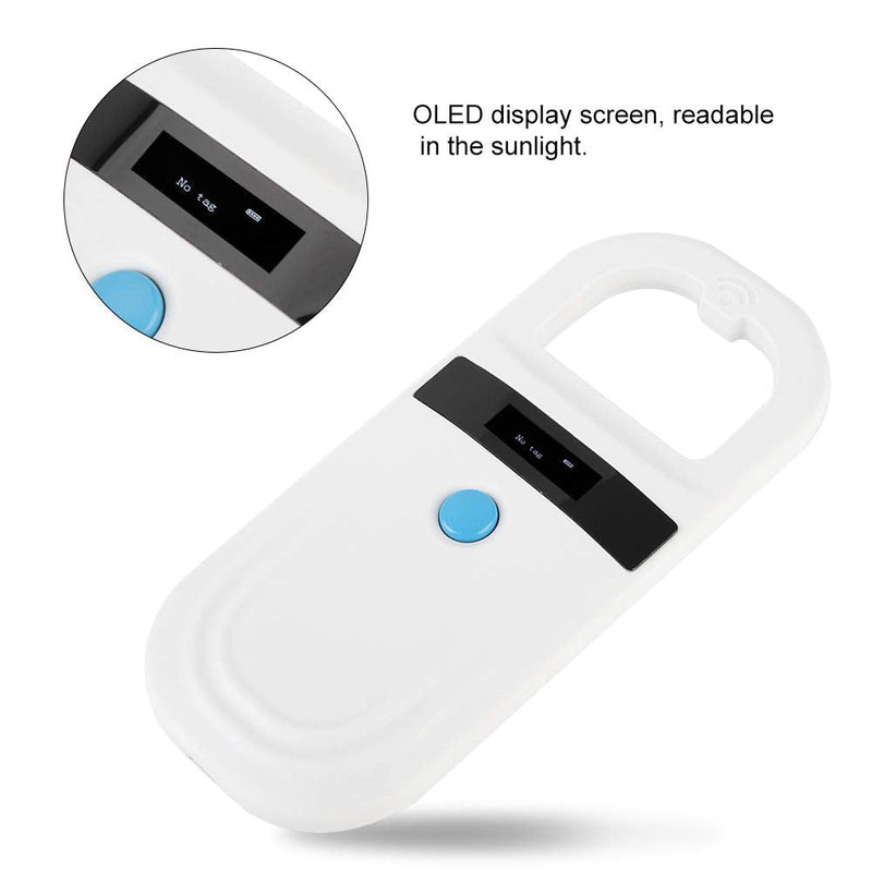 Chip reader for animals animal pet tag chip reader microchip reader microchip scanner microchip scanner RFID 134.2Khz, pet tag ID microchip scanner for animal tracking FDX-B - PawsPlanet Australia