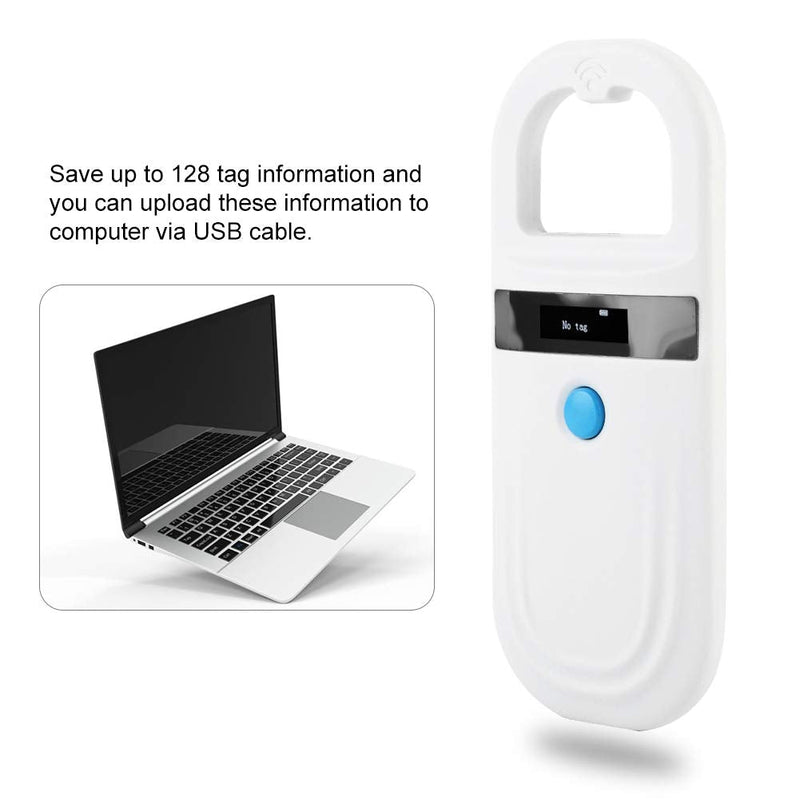 Chip reader for animals animal pet tag chip reader microchip reader microchip scanner microchip scanner RFID 134.2Khz, pet tag ID microchip scanner for animal tracking FDX-B - PawsPlanet Australia