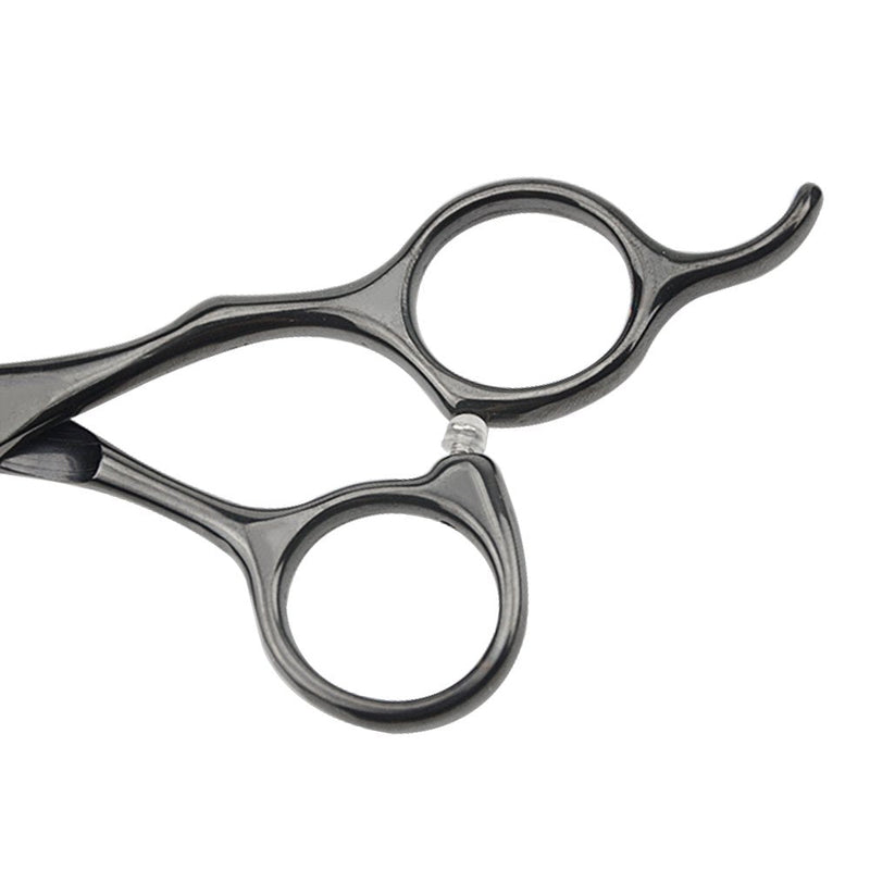 LILYS PET 5.0" Right-Handed Round-Tip Pet Grooming Scissors, Stainless Steel Small Ball Tip for Nose Hair,Ear Hair,Face Hair,Paw Hair for Dogs and Cats… Black - PawsPlanet Australia