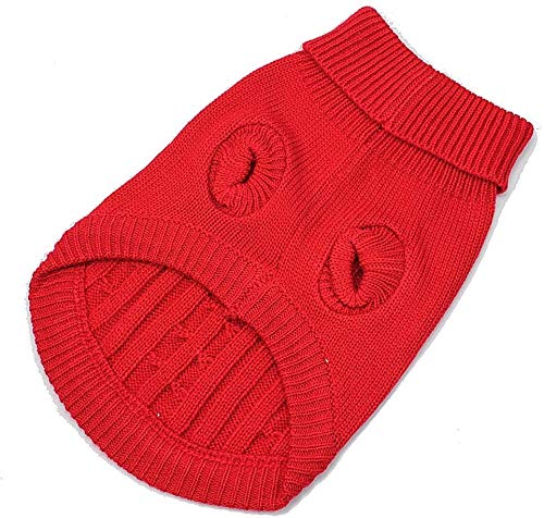 Losuya® Dog Warm Coat Cute Pet Puppy Cat Jumper Sweater Knitwear Apparel Clothes (XS) XS - PawsPlanet Australia