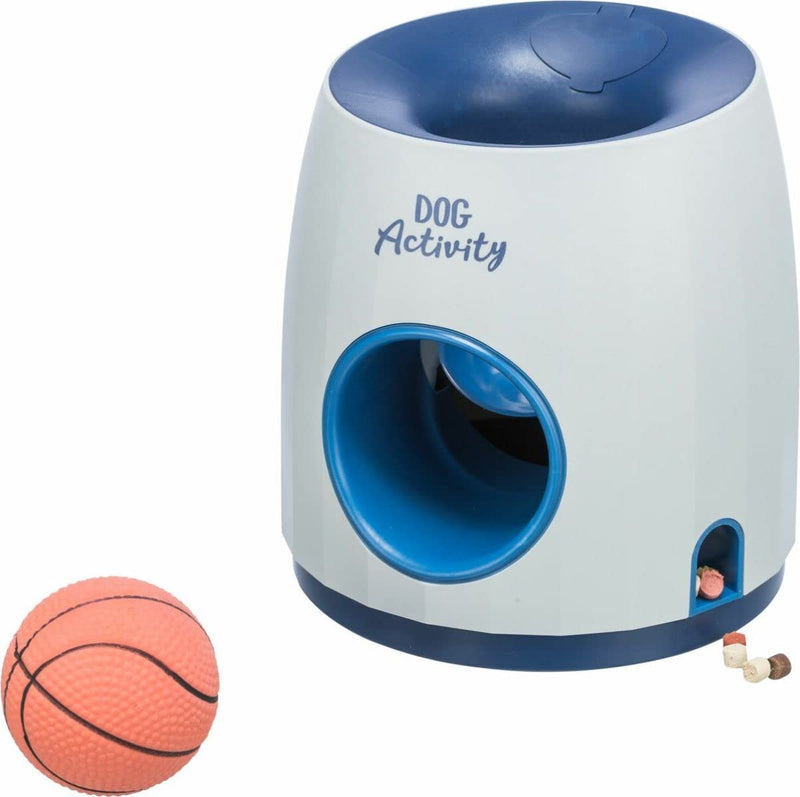 TRIXIE dog toy intelligence dog activity strategy game “Ball & Treat” – sophisticated intelligence toy for dogs to keep them busy 17x18cm, animal welfare compliant - 32009 Ball & Treat - PawsPlanet Australia