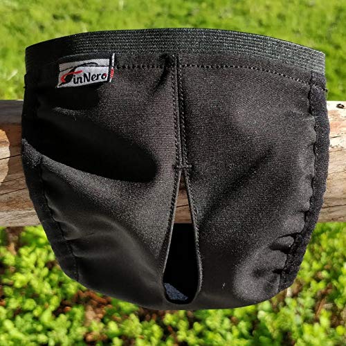 FinNero Basic Heat Pants for Dogs, M black - PawsPlanet Australia