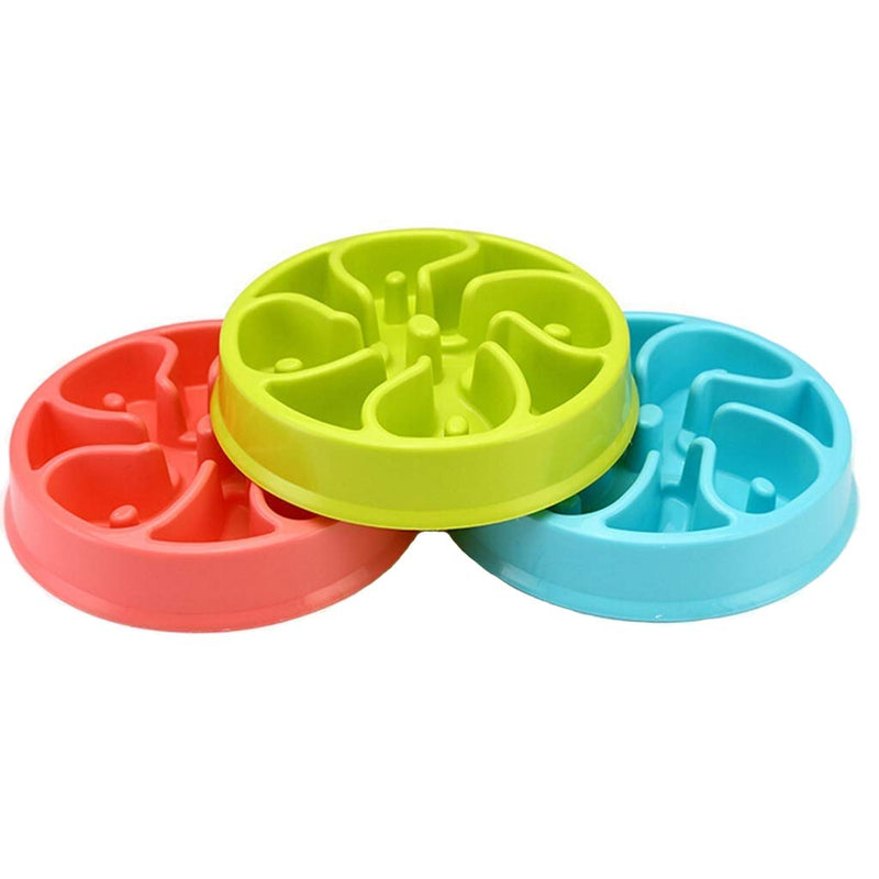 [Australia] - WenYing Slow Feeder Puzzle Dog Bowls, Interactive Bloat Stop Busy Bowl, Food Water Fun Feeding, Non-Slip Anti Choke Healthy Diet Bowls (Green 1) 