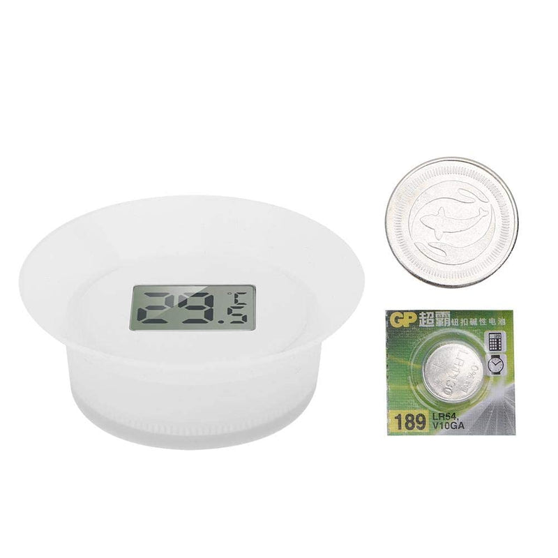 Pssopp Aquarium Thermometer Waterproof LCD Digital Temperature Gauge Underwater Temperature Monitor Fish Tank Underwater Thermometer with Suction Cup for Aquarium Pond Reptile Turtles Habitats - PawsPlanet Australia