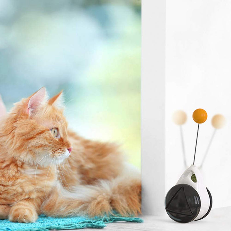 None/Brand Yisika Balanced Cat Toys,Kitten Toys,Interactive Toys for Indoor Cats Multifunction Cat Toy with Feather Ball p - PawsPlanet Australia