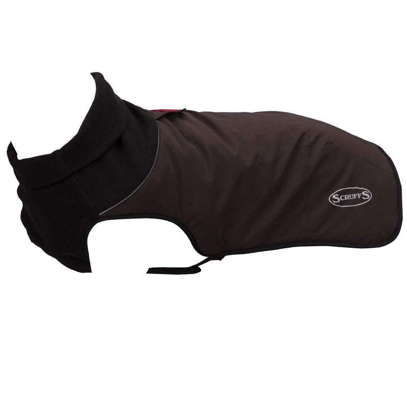 Scruffs Quilted Thermal Dog Coat, 60cm, XL, Chocolate, 360 g - PawsPlanet Australia