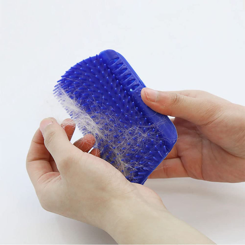 IBLUELOVER 3Pack Cat Self Groomer Wall Corner Grooming Brush Massage Brush Toy Cat Grooming Scratcher Wall Corner Groomer Comb with Catnip for Short Long HairCat Kitten Puppy - PawsPlanet Australia