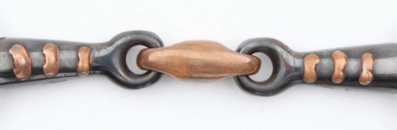 Shires Sweet Iron with Copper Lozenge Bevel Bit 5 - PawsPlanet Australia