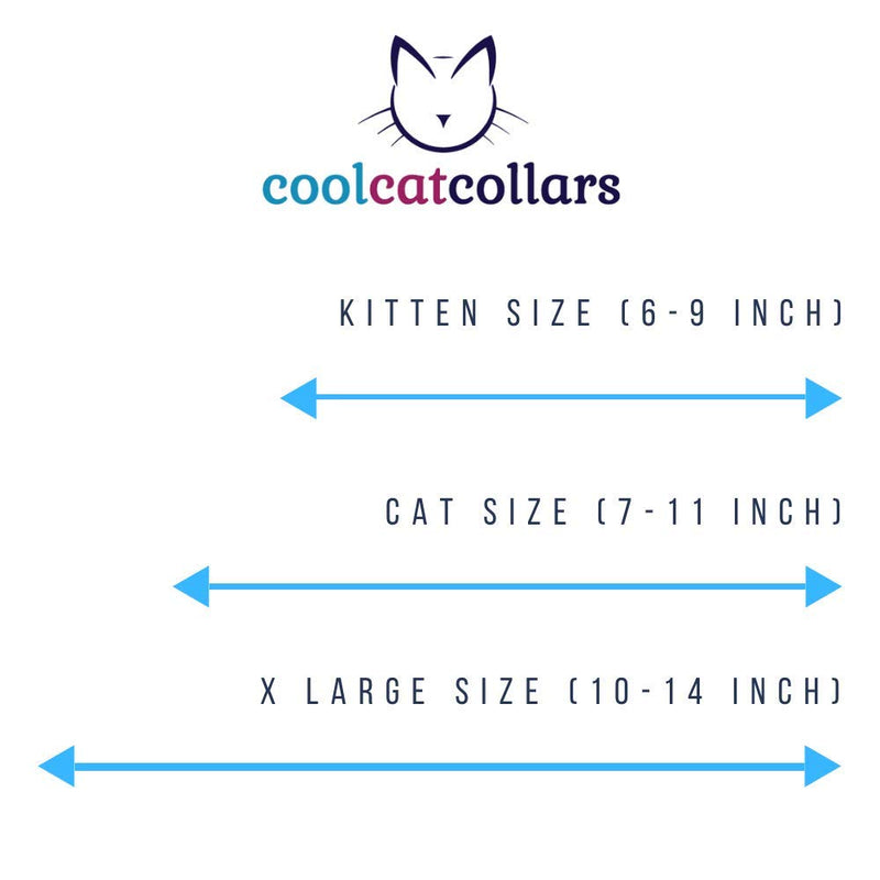 Large Breed Cat Collar | Angelica Green Double Velvet | Removable Bell | UK Made | Safety Release Buckle | Ragdoll | Maine Coon Large Breed (25 - 35 cm) - PawsPlanet Australia